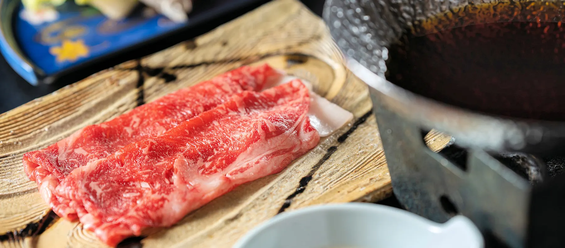 Joshu Akagi Wagyu Beef kaiseki, second plate