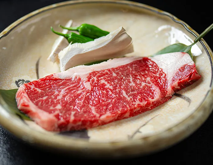 Joshu Akagi Wagyu Beef steak