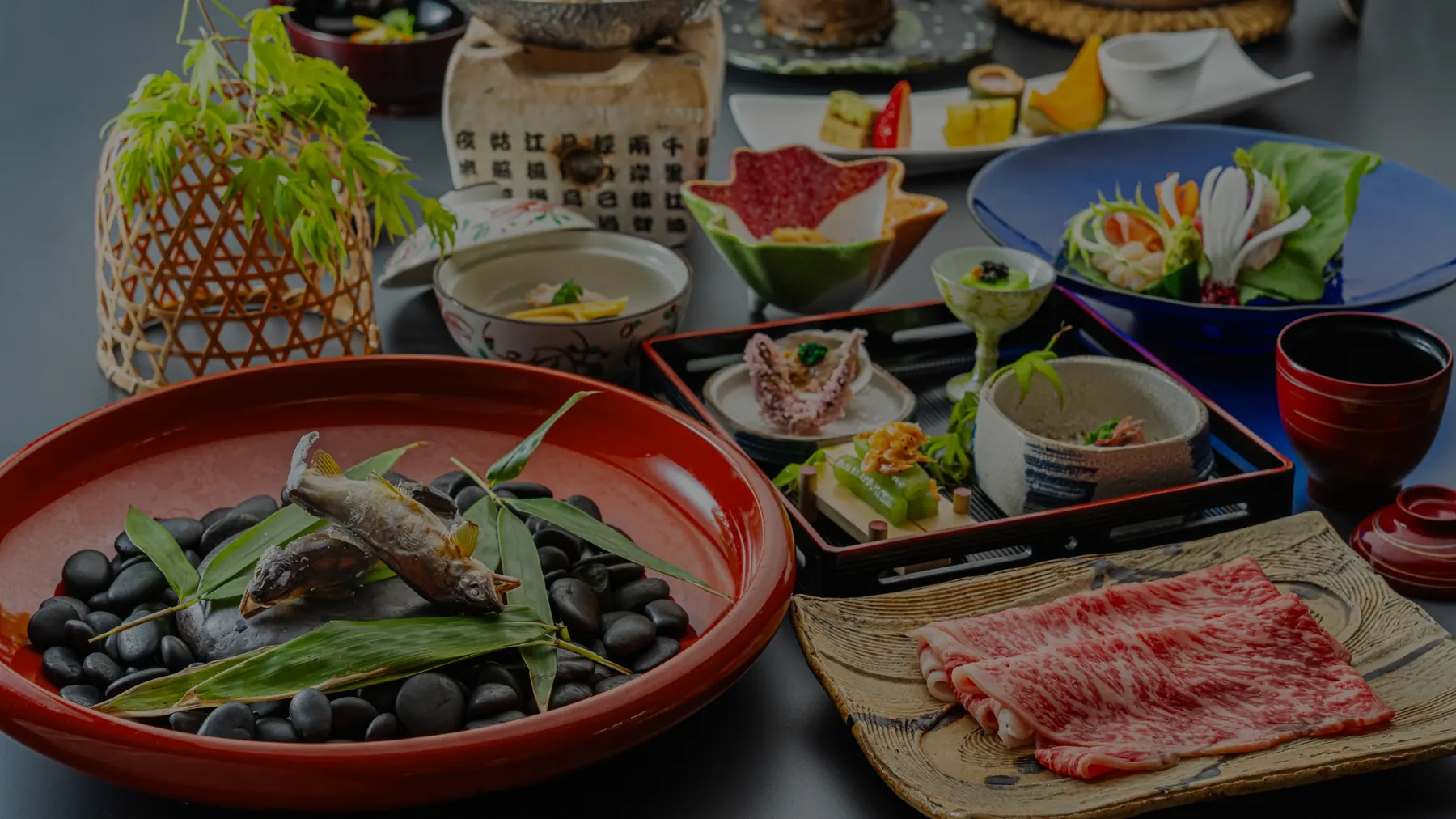 Seasonal kaiseki at Ryokan Omori