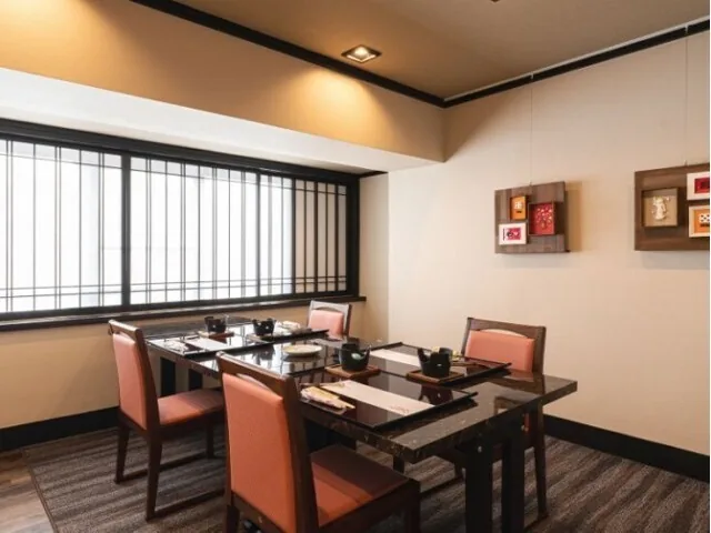 Another dining room at Ryokan Omori