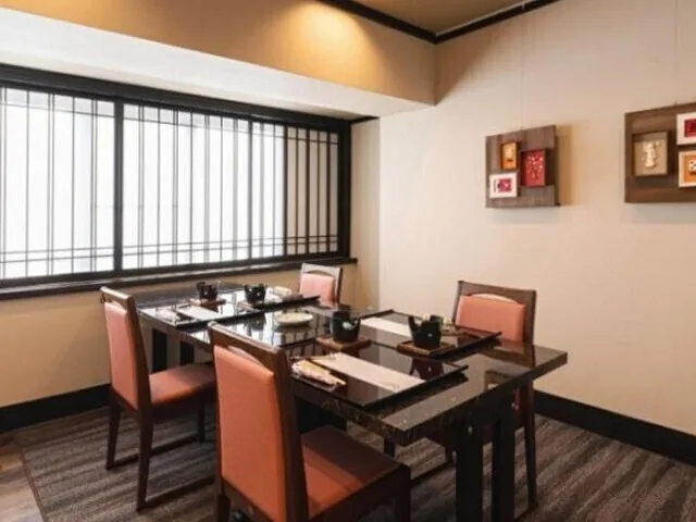 Another dining room at Ryokan Omori