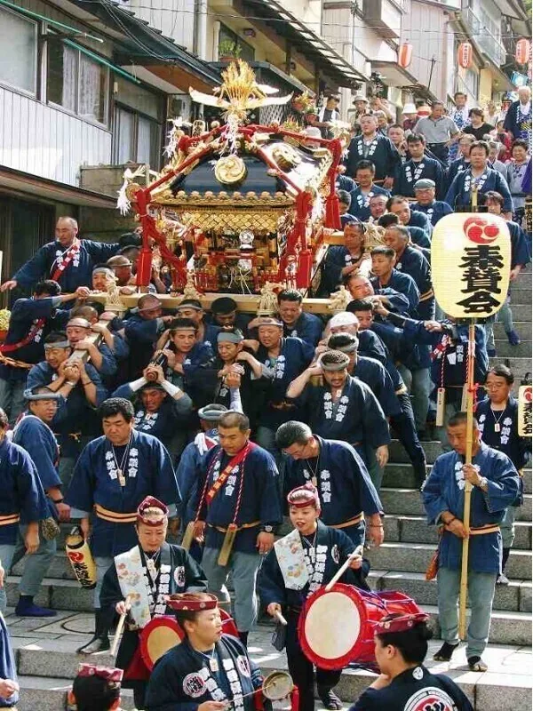 Ikaho Festival procession
