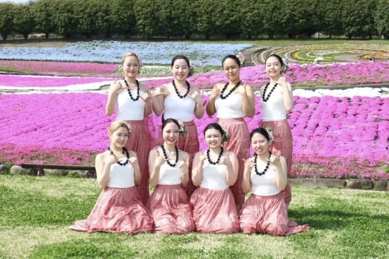 Hula by the Aloha Circle of Gunma Prefectural Women’s University