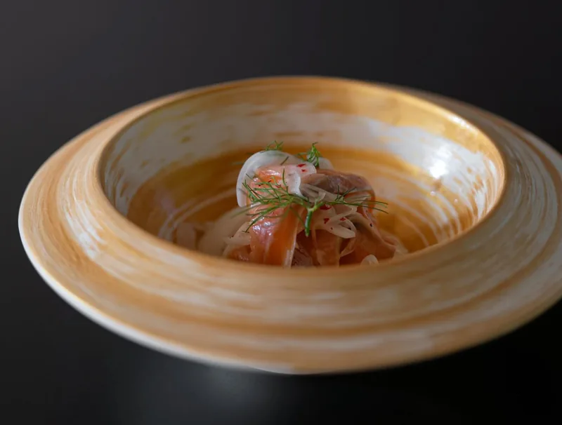 Ginko marinade at Ryokan Omori
