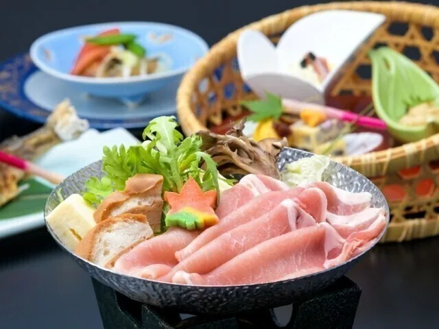 A dish at Ryokan Omori