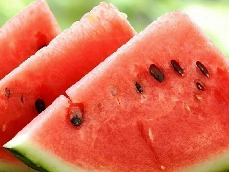 Watermelon in summer