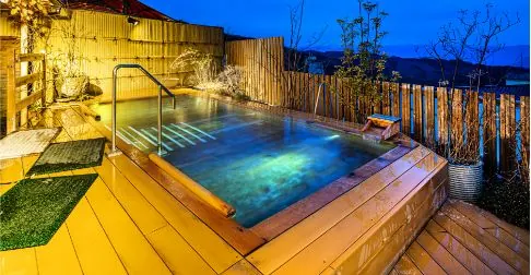 Rooftop open-air bath Honoka