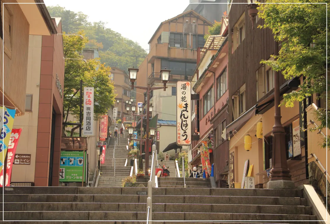 Ikaho Onsen Stone Steps